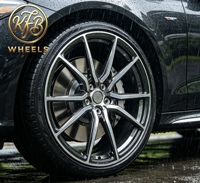 Porsche Taycan Panamera 911 Carrera Çok Kollu Performans Jantları için KFB CNC Dövme Jantlar
