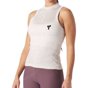 Haut court en coton personnalisé pour femmes, vêtements de sport actifs, débardeurs en jersey uni à impression décontractée, vente en gros pour l'été, hiver, entraînement, yoga - Product Image 6