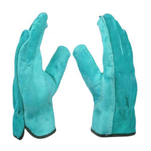 Gants de conduite économiques en cuir de vachette Offre Spéciale grain et cuir fendu, gants de conduite résistants, doux et confortables, longue durée - Product Image 2