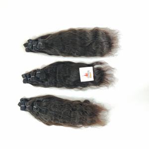 Venta al por mayor paquete de cutícula alineada onda profunda sin procesar extensiones de cabello humano vietnamita fabricadas a bajo precio - Product Image 1