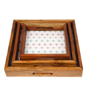 Plateau en bois jetable écologique et durable avec gravure, plusieurs tailles pour servir les aliments, maison, restaurant, hôtel, mariage - Product Image 4