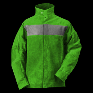 Chaqueta de soldadura resistente al fuego resistente y ajuste flexible Chaqueta de soldadura ropa de trabajo de protección industrial - Product Image 5