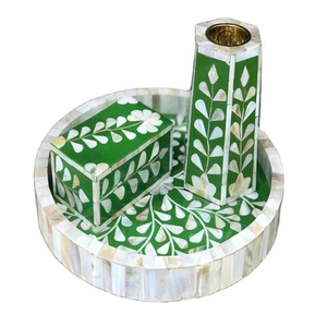 Boîte à brûleur à bakhoor en nacre pour l'Aïd 2024, boîte à brûleur en os incrusté, brûleur à encens Ramadan Mabkhara, brûleur à encens Mubkhar, boîte en acrylique - Product Image 6