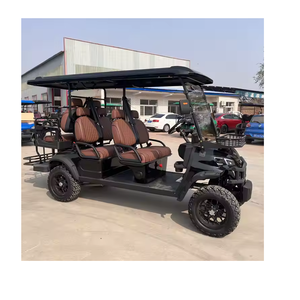 Nuevo Carro de Golf Eléctrico de Lujo para 6 Personas, 72V 5KW, Todoterreno, con Descuento - Product Image 2