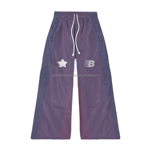 ชุดวอร์มผ้าโพลีเอสเตอร์พรีเมียม 130 GSM ผ้าทอเนื้อเบา สีพาสเทล ตัดต่อสี  โลโก้แบบรีดร้อนตามสั่ง - Product Image 2