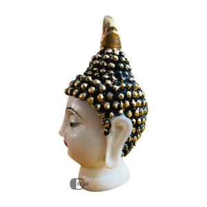 Estatua de Buda de resina pacífica novedad y decoración creativa del hogar para Diwali y Pascua característica móvil Oficina y regalo para el hogar - Product Image 3