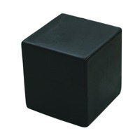 Jouet anti-stress en mousse PU souple personnalisé avec logo, cube carré, dés de 65 mm, jouet à presser pour cadeaux promotionnels
