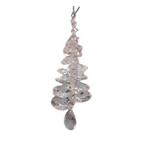 Crystal Christmas Tree Decoration Glass <b>Hanging</b> <b>Ornament</b> Exclusive Handmade Christmas Tree Decorative X Mas Tree Glass <b>Ornament</b> - Product Image 1