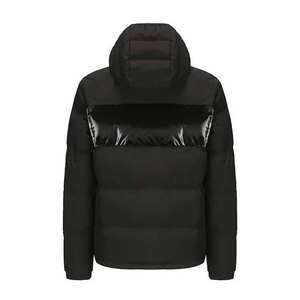 Veste d'hiver à capuche coupe-vent pour homme de la marque High Street, veste matelassée à séchage rapide avec fermeture éclair imperméable, rembourrée en tissu matelassé - Product Image 2