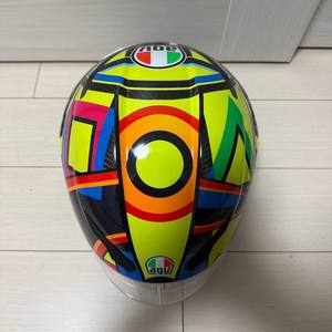 Casco Integral de Carbono AGV Pista GP RR Rossi L Azul Amarillo - Product Image 4