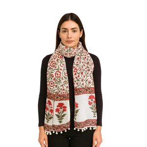 Elegante y Ligero Pañuelo de Algodón Suave para Mujer, Ideal para la Oficina, Uso Diario y Fiestas, al Mejor Precio - Product Image 2