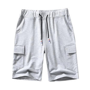Pantalones cortos de corte clásico para hombre, Bermudas masculinas de secado rápido, ligeras, con bolsillos, informales, frontales planos, de alta calidad - Product Image 5