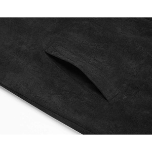 เสื้อแจ็คเก็ตวาร์ซิตี้ผู้ชายขายส่ง เสื้อผ้าฤดูหนาว ปักโลโก้ตามสั่ง แจ็คเก็ตเบสบอลหนังแบบบอมเบอร์ - Product Image 3