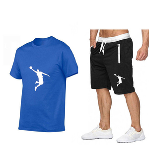 Ensemble d'été pour hommes-T-shirt imprimé décontracté-Ensemble de shorts et shorts pour hommes/Street Hip Hop 2 pièces-Tenue de sport d'été à la mode pour hommes-Ensemble de chemises pour hommes - Product Image 5