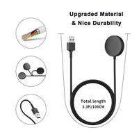 Câble de charge magnétique USB pour montre connectée compatible multi-marques, chargeur sans fil, conducteur en cuivre pur, gaine TPE, directement de l'usine