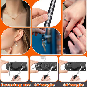 MANAN INSTRUMENTS MI-JBT-1804 Outil de façonnage de bijoux en acier inoxydable pour le gainage de fil, pliage, portable, taille et couleur personnalisables - Product Image 3