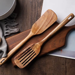 Utensilios de madera de acacia cocina de alta calidad T - Product Image 4