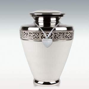 Urnas de metal duraderas y elegantes para cenizas diseñadas para honrar a los seres queridos con calidad excepcional y belleza artística - Product Image 6