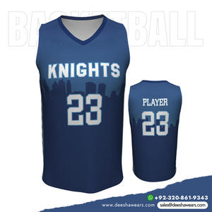 Camiseta de Baloncesto con Cuello en V para Hombre, Transpirable, de Secado Rápido, Antibacteriana, 100% Poliéster, Ropa Deportiva, Uniforme de Entrenamiento Escolar - Product Image 3