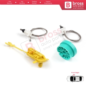 Juego de reparación de elevalunas BWR5567 para puerta delantera derecha de Ducato MK2 230 244 Boxer Jumper Relay 1994-2006 - Product Image 5