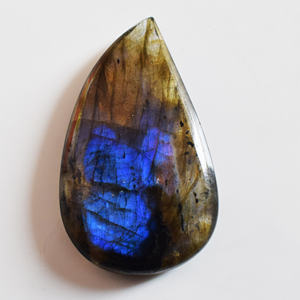 Cabochon en labradorite bleue véritable, taille 35x21x6 mm, pierre chatoyante bleue pour la création de bijoux, pierre précieuse brute, polissage lisse, pierre de guérison - Product Image 4