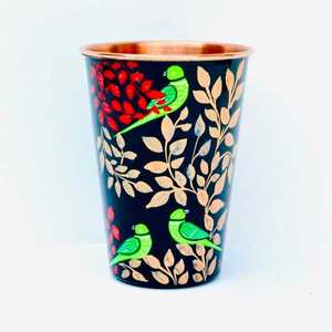 Logo personnalisé gobelet fabriqué à la main haute qualité tasse à boire fabricant OEM Inde vente chaude - Product Image 2