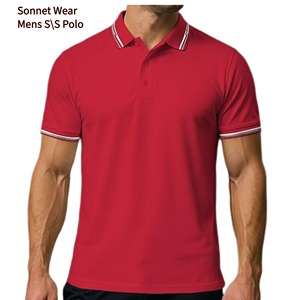 Chemise polo YPolo sur mesure à manches courtes en coton pour homme, respirante et à séchage rapide, pour le golf - Product Image 2