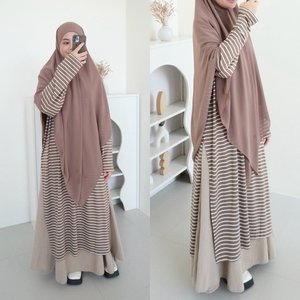 ByMeldev Basic Oversized Rayon Knit Tunik Busui Nonbusui Bumil Friendly สำหรับผู้ใหญ่ - Product Image 2