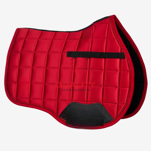 Tapis de selle de cheval anglais en gros de qualité supérieure doublure en tissu doux matériau respirant durable design confortable tapis de selle idéal - Product Image 2