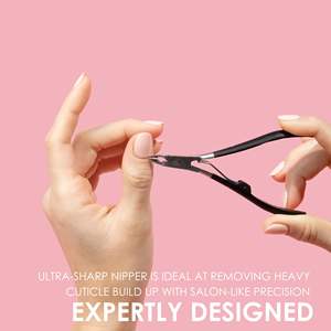 ที่ตัดเล็บสแตนเลสแบบมืออาชีพ1ชุดกรรไกรตัดหนังกำพร้าที่ตัดเล็บแบบหนาพร้อมกล่องออกแบบได้ตามต้องการ - Product Image 2