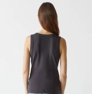 Moda otoño manga tanque cuello redondo Top versátil para capas ropa de entrenamiento en colores de temporada de moda OEM 2025 - Product Image 4