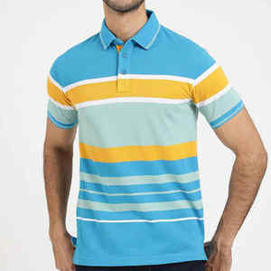 Nouveau modèle T-shirts polo grande taille pour hommes Prix de gros T-shirt polo à manches courtes et à tenue décontractée - Product Image 1
