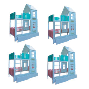 TWINZ Lightweight and Portable <b>Solid</b> Mahogany <b>Wood</b> Folding Chair for Bedroom Dining or Outdoor Use <b>Solid</b> Mahogany <b>Bunk</b> <b>Bed</b> - Product Image 2