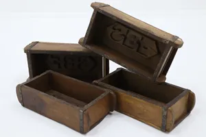 Moldes de madera de Estilo Vintage respetuosos con el medio ambiente, surtido de ladrillos para fabricación, precio al por mayor, molde de ladrillo - Product Image 5