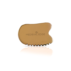 เครื่องนวดกัวซา Kansa แท้ 100% รุ่น Medieval Edge ขอบมีลาย ช่วยลดริ้วรอย บำรุงเส้นผม รุ่น ME-KGS-TS-01 ผลิตในอินเดีย - Product Image 1