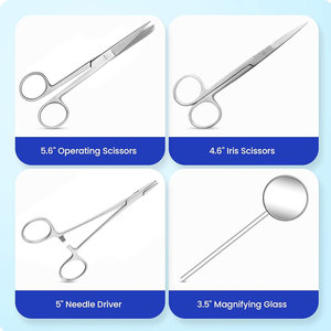 ชุดเครื่องมือผ่าตัดขนาดเล็กชุดเครื่องมือผ่าตัดทางการแพทย์ชุดเครื่องมือผ่าตัดสำหรับใช้ในสัตวแพทย์ - Product Image 3