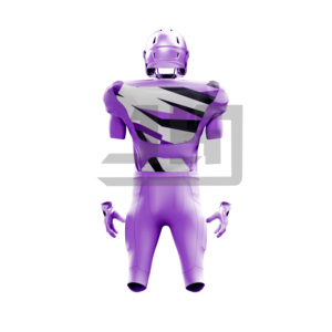 Premium American Football Uniform Jersey Pants 100% Polyester Anti-Bacterial Quick Dry Breathable Short Custom Team <b>Name</b> Adult - Product Image 4