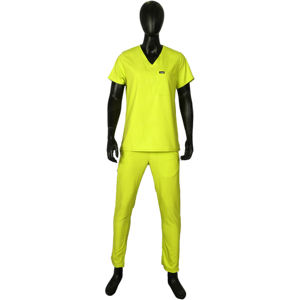 Tenues d'uniformes médicaux respirants Blaze Fight Wear pour infirmières et personnel médical, manches courtes, couleurs personnalisées, tissu sergé unisexe - Product Image 2
