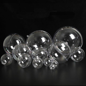 Remplissage <span class=keywords><strong>en</strong></span> <span class=keywords><strong>plastique</strong></span> Transparent décoratif bricolage <span class=keywords><strong>boule</strong></span> <span class=keywords><strong>de</strong></span> noël transparente pour la décoration <span class=keywords><strong>de</strong></span> fête <span class=keywords><strong>de</strong></span> mariage d'anniversaire - Product Image 1