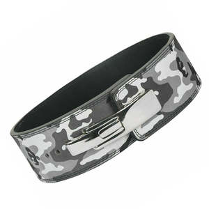 Wholesale 2026 Custom 10mm Heavy Duty Gym <b>Belts</b> 100% Leather Fitness Exercise Lever <b>Belt</b> <b>Buckle</b> Breathable for Weight Lifting - Product Image 4