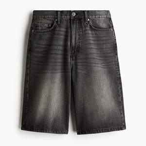 Custom <b>Tailored</b> Denim <b>Shorts</b> for <b>Men</b> OEM Blue Cotton Summer Style Casual Streetwear High Quality Fashion Jeans Design - Product Image 3