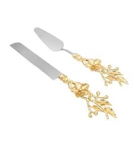 Stainless Steel Parties <b>Cake</b> Server Set with Acrylic Handle Include <b>Cake</b> <b>Cutter</b> and <b>Cake</b> Server Perfect Design - Product Image 3