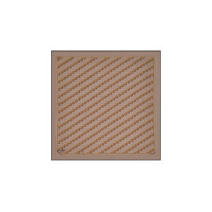 ผ้าพันคอโพลีเอสเตอร์ลายสี่เหลี่ยมผืนผ้าลายทาง - Product Image 1
