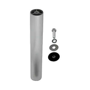 Poste QBase de 14.5 Pulgadas para Instalación de Paneles Solares, Acero Anodizado, Montaje Rápido -QM-QBP-14.5-M1 - Product Image 1
