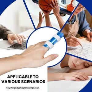 3-formaat Aluminium Vingerspalk Voor Vingerknokkelimmobilisatie Van Volwassenen En Kinderen Die Lijden Aan Pijnverstuikingen Stammen Artritis - Product Image 5