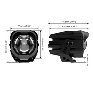 Potente MT32 Kit de 3 pulgadas Sistema de iluminación de <span class=keywords><strong>12V</strong></span> <span class=keywords><strong>Mini</strong></span> <span class=keywords><strong>proyector</strong></span> de haz Alto y Bajo Luces de conducción para motocicleta - Product Image 6