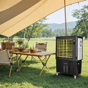 Enfriador de Aire Portátil Eléctrico 4 en 1, Sistema de Aire Acondicionado Móvil con Control Remoto para Hoteles y Oficinas - Product Image 1