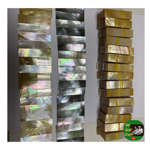 Feuille de placage de coquille, feuille de placage de coquille naturelle, feuille de placage de coquille décorative pour la conception de bijoux, d'artisanat et de meubles - Product Image 1