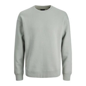 Haut d'automne et d'hiver unisexe personnalisé 100% coton tissu surdimensionné sweats à col rond pull Streetwear Gym Wear brodé - Product Image 2