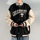 Chaqueta de invierno de béisbol de manga larga personalizada para hombre 2025, superventas, estilo universitario con tela de lona y proceso de revestimiento - Product Image 6